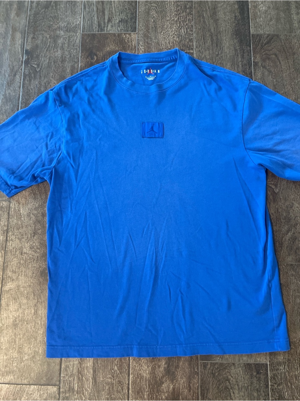 Jordan Short-Sleeve Crew Tee in Royal Blue